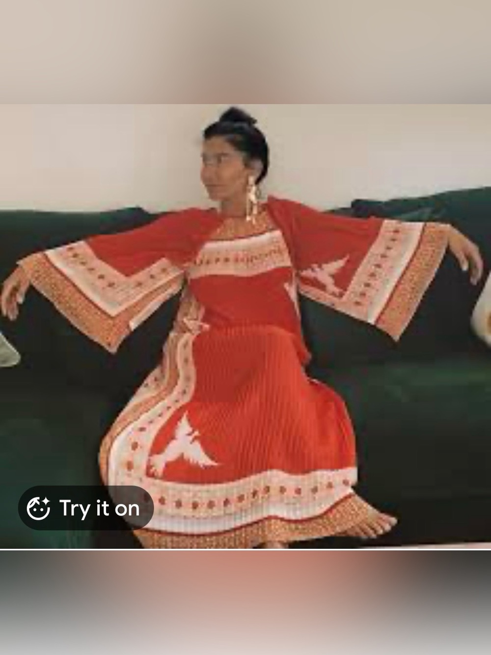 Carolina K accordion dress